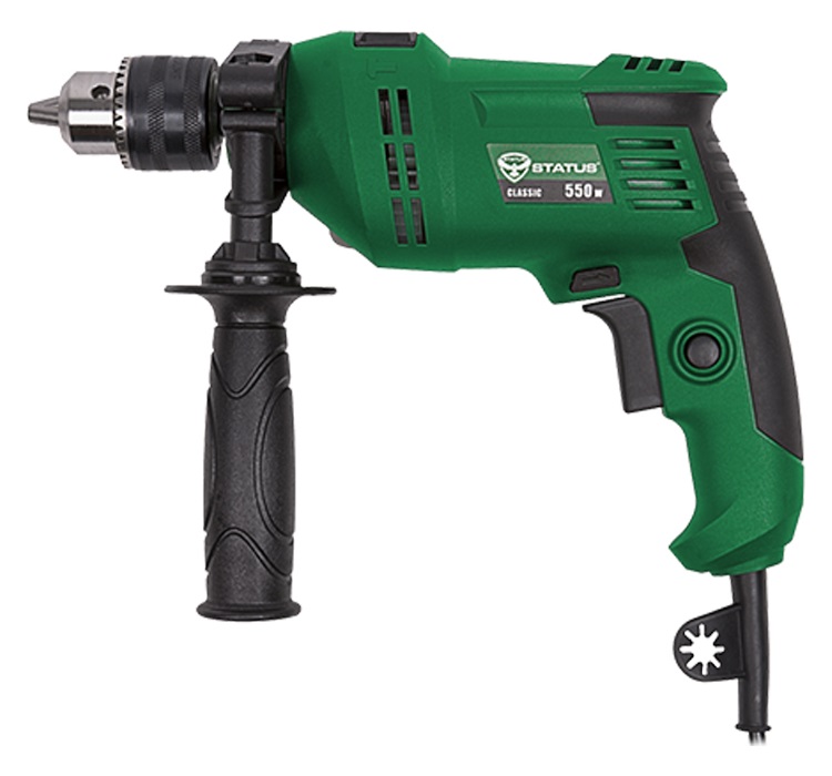 Дрель сетевая ударная DP-550 STATUS 02142301