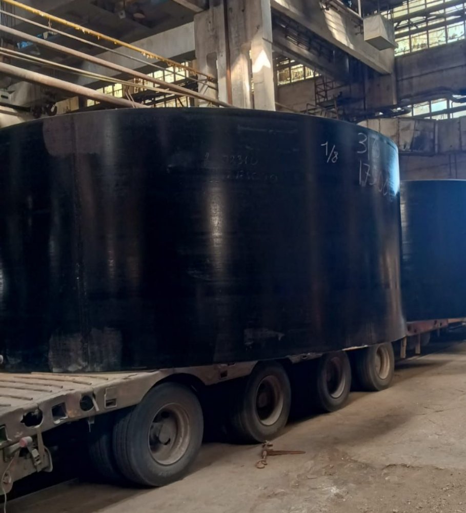 Обечайка 1420-2500мм  толщина (40-60мм)  12Х18Н10Т с разделкой газом (Rz500)